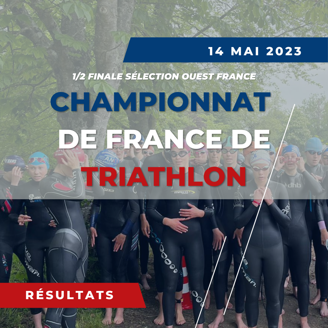 Résultats DemiFinale Championnat de France de Triathlon Triathlon